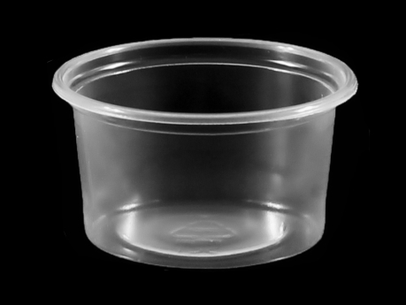 Sauce Bowl, PP, Ø71 mm, 80 cc, Transparent